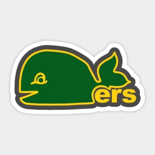 Defunct New England Whalers 1972 Sticker